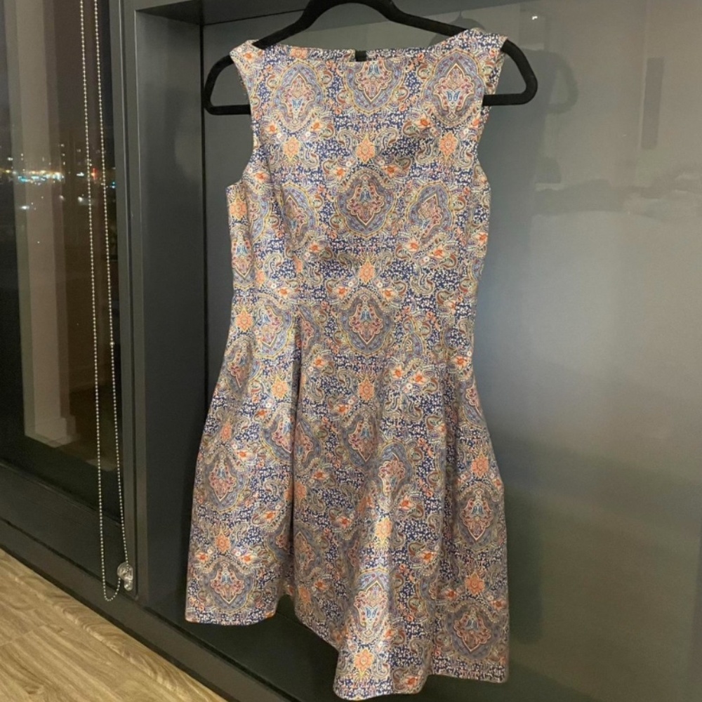 Vintage ZARA dress, multi-colored